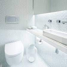 Our hard wearing glazed finish will add fantastic durability and will create a stunning effect on walls. Hexagon Porcelain Floor Tiles White Shiny Mosaic Glazed Bathroom Tile