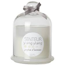 Bougie Parfumee Vanille Dans Verre Et Cloche Avec Images Bougie Parfumee Parfum Dinterieur Bougie