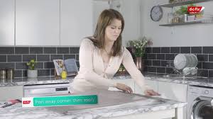 Applying Vinyl To Kitchen Cupboards Youtube