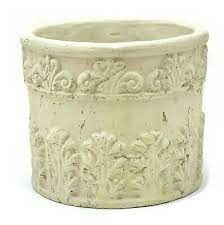 Originals are in the louvre. Vintage Motif Well Planter Cement Concrete Garden Patio Flower Pot Container Ebay