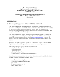 How to respond to an employment rejection letter. Dol Gov