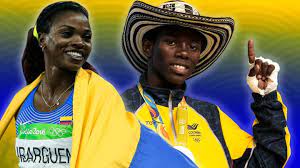 Caterine ibargüen es la atleta más importante en la historia del deporte de colombia, después de quedar campeona en salto triple y ganando la medalla de oro en los olímpicos de río de janeiro, que superó la plata que ya había obtenido en londres. Caterine Ibarguen Y Yuberjen Martinez Abanderados De Colombia As Com