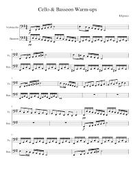 Aita for pointing at the kitchen when mil asked where is our dinner?. Cello Bassoon Warm Ups Sheet Music For Cello Bassoon Mixed Duet Download And Print In Pdf Or Midi Free Sheet Music Musescore Com