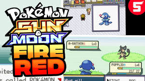 Pokemon Sun Moon Fire Red Gba Rom Hack With Mega Evolution Gen 7 Alola Forms 2018 Youtube