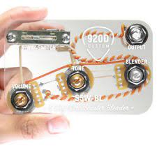 920d fender strat stratocaster wiring wiring diagrams by lindy fralin. 920d Custom S5w Bl 5 Way Wiring Harness With Blender Pot For S Style Guitar 759681030911 Ebay