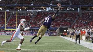 The 86th heisman trophy was handed out in a virtual event tuesday evening. Watch Washington Wr Quinten Pounds Makes Incredible One Handed Touchdown Catch Against Auburn Ncaa Com