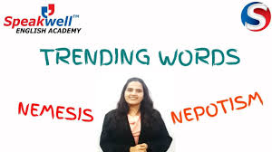 Trending Words Nemesis Nepotism Marathi Youtube