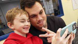 Taunton: New England Patriots' Hunter Henry visits Boys & Girls Club