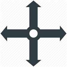 Maybe you would like to learn more about one of these? Four Way Four Way Arrow Road Intersection Road Sign Traffic Sign Icon Download On Iconfinder