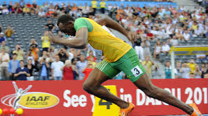 He is a world record holder in the 100 metres, 200 metres and 4 × 100 metres relay. Usain Bolt What Makes Him The Fastest Man In The World Sky Sports Investigates Athletics News Sky Sports