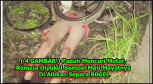 Ribuan gambar baru berkualitas tinggi ditambahkan setiap hari. 4 Gambar Padah Mencuri Motor Remaja Dipukul Sampai Mati Mayatnya Di Aibkan Separa B0gel Benci Gst