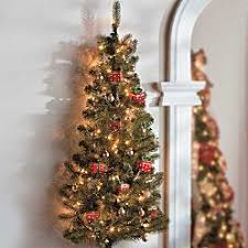 Pre Lit Wall Christmas Tree 11 97 19 97 Can Also Small Artificial Christmas Trees Wall Christmas Tree Christmas Tree