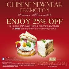 Lunch set terms & conditions:valid for. Beryl S Chocolate Cafe Chinese New Year Promotion Loopme Malaysia