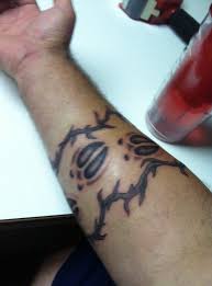 The most common deer tracks tattoo material is cotton. Ducks Unlimited Tattoos