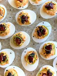 Kimchi Deviled Eggs Pickled Rose Deviled Eggs Deviled Eggs Classic Egg Ingredients