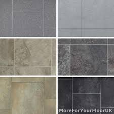 They also work out quite a bit cheaper too so if you're on a small budget you'll still be able to gain that luxury look. Vinyl Flooring Lino Stone Tile Effect Cheap Kitchen Bathroom Quality 2m 3m 4m Ebay