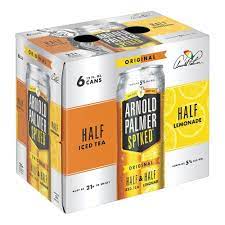 Arnold Palmer Spiked Half Half Original Flavored Malt Beverage 6pk 12 Fl Oz Cans Iced Tea Lemonade Perfect Drinks Arnold Palmer
