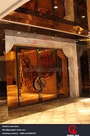 I am so impressed how vintage furniture can be still tasteful and aesthetic. Hotel Gate In Stainless Steel Golden Cover Excellent Smooth Touch Stainless Steel Gate Stainless Steel Fabrication Stainless Steel Screen