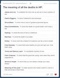 This Is Epic But I Think Some Of These Should Be Replaced Rearranged With James And Lily To Show The Importance Of Sacrifice Dum おたく 面白い写真 ハリーポッター