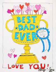 Next, you can print the trophy coloring pages and ask your youngsters to make it beautiful by adding certain colors on those pages.this fantastic trophy coloring page 7 pictures has been designed specifically to challenge child whilst also helping child to hone coloring skills in the most enjoyable way possible. Dad Coloring Page For The Best Dad Skip To My Lou