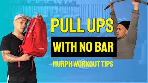 In fact, we don't recommend you do this workout monthly, shoot for once every three months. Pull Ups Without A Bar For Beginners At Home Murph Workout Youtube