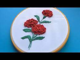 Hand Embroidery How To Stitch Roses With The Woven Wheel Stitch Spider Woven Wheel Tutorial Hand Embroidery Hand Embroidery Designs Hand Embroidery Patterns