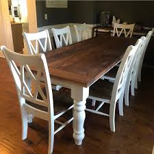 Dinette depot offers great quality furniture, at a low price to the danbury, newington, hartford, connecticut area. Carolinalegco On Instagram Such A Cool Finish Job On This Farmhouse Table Thanks So Much Butcher Block Dining Table Farmhouse Table Legs Black Walnut Table