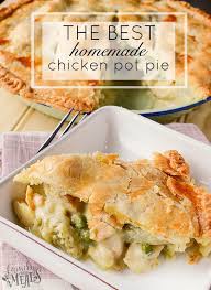This Recipe For The Best Homemade Chicken Pot Pie Pot Pies So You Can Do One Meat And One Homemade Chicken Pot Pie Chicken Pot Pie Recipes Family Fresh Meals