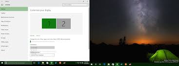 This tutorial shows how you can set different wallpapers on different monitors in a dual or multi monitor setup in windows 10. Set Different Wallpaper Per Display In Windows 10