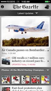 Последние твиты от montreal gazette (@mtlgazette). Montreal Gazette Launches New Iphone App Newsstand Ipad App Iphone In Canada Blog