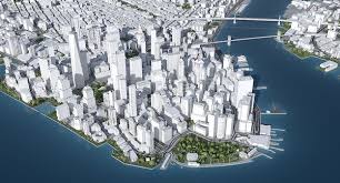 3d Model New York Cityscape In 2020 New York Cityscape Cityscape 3d Model