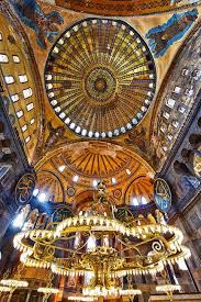 The Islamic Decoration On The Domes Of The Interior Of Hagia Sophia Ayasofya Istanbul Turkey Byzantine Art Hagia Sophia Art Photo Prints