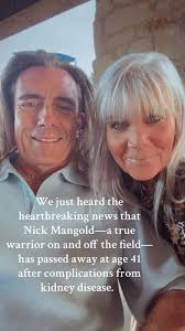 Was Nick Mangolds Death Sudden