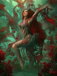 Goddess Of The Oasis Advanced Version Kerem Beyit On Artstation At Https Www Artstation Com Artwork 3o1v2 Fantasy Art Women Fantasy Art Fantasy Girl