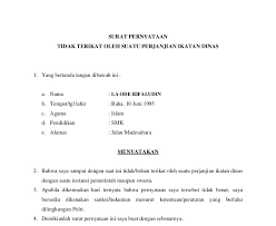 2 tahun 2002 tanggal 8 januari 2002 tentang kepolisian negara republik indonesia dan surat telegram kapolri nomor st/789/iv/2014 tanggal 11 april 2014 tentang penerimaan. 18 Contoh Surat Pernyataan Perjanjian Ikatan Dinas
