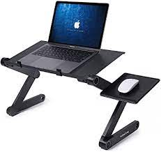 The versatile desk is lightweight and compact, foldi. Amazon Com Portable Laptop Desks Stand For Bed Sofa Table Adjustable Bed Lap Tray Stand Up Computer Lapdesks With Mouse Pad Side Laptop Macbook Notebook Tablets Compatible Size Up To 18 Office Products