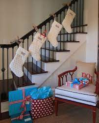 Stair handrail stair rail 6ft stainless steel handrail for stairs wall mounted. Natural Christmas Stockings Google Search Hanging Christmas Stockings Railing Design Christmas Stockings