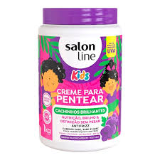 Creme para Pentear Kids Cachinhos Brilhantes Uva 1kg Salon Line - Drogaria  Minas-Brasil