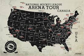 Test your knowledge on this sports quiz and compare your score to others. List Of Nhl Teams Arenas 2021 Geojango Maps