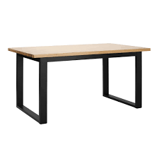We offer, for example, heights suitable for coffee table legs, end table legs and dining table legs along with unfinished furniture legs that will work for kitchen countertop or island height or lower pieces designed as sofa legs. Temple Webster Oak And Black Ski Leg Dining Table