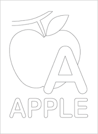 Lower case script letter a coloring page. Alphabet Coloring Pages Mr Printables