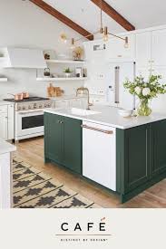 The Cafe Matte White Finish Complements Premium Cabinetry And Works Well With Bronze Toned Fixtures Kitchen Design Stainless Appliances Kitchen Modern Kitchen