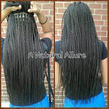 Waist Length Box Braids Using 5 Packs Of X Pression Braidibg Hair In Color 4 Www Anaturalallure Com Box Braids Hairstyles Long Box Braids Box Braids Styling