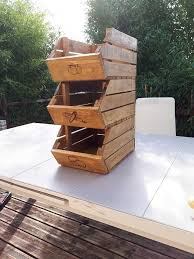 Rangement En Bois Pour Legumes Graves Au Laser Rangement Legumes Deco Palette Bois Rangement Pour Pommes De Terre