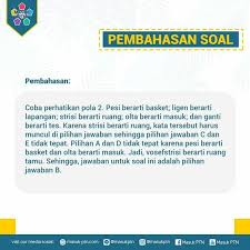 Masuk Ptn Yuk Mengenal Soal Bahasa Panda Yang Pernah Facebook