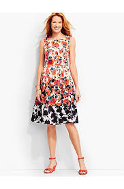 Cascading Garden Dress Talbots Beautiful Dresses For Women Clothes For Women Dresses