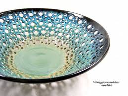 Pottery Fruit Bowl Ceramic Centerpiece Handmade Decorative Ceramic Berry Bowl Ceramic Fruit Bowl Pottery