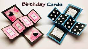 Birthday your partner, family member or friend. How To Make Beautiful Handmade Birthday Card Happy Birthday Card Ideas Card Making Ideas 38 Youtube