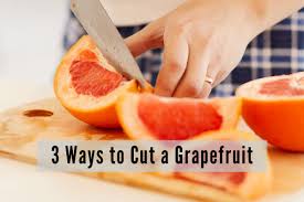 Cut the grapefruit in half. 3 Ways To Cut A Grapefruit Health Stand Nutrition