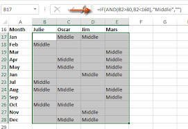 Use simple excel formulas to also make cell references. Comment Utiliser La Fonction If Avec And Or Et Not Dans Excel